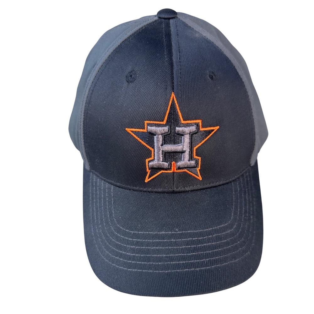 Fan Favorite Houston Astros MLB Hat Navy Gray Adjustable Baseball Cap One Size